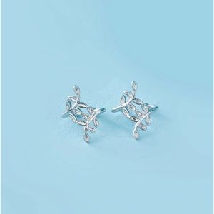 2 Crystal Faux Ear Cuff Earrings